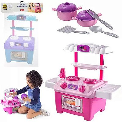 Brinquedo Interativo Para Meninas Jogo De Panela Infantil - ShopJJ -  Brinquedos, Bebe Reborn e Utilidades