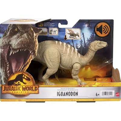 Boneco Dinossauro Jurassic World Atrociraptor - Colossal Gigante 93cm + 20  mini dinossauros