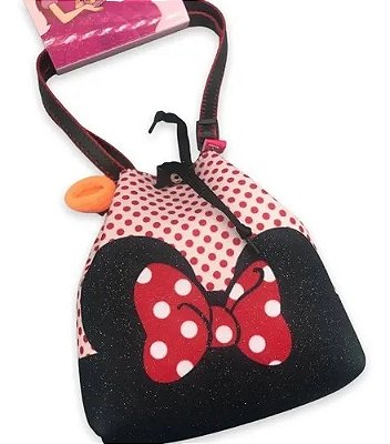 Bolsa Bolsinha De Ombro De Minnie Princesa Pink