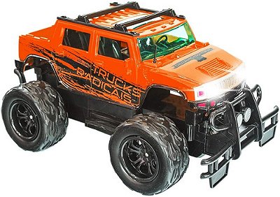 Carro De Controle Remoto Monster Truck Recarregável 4x4 - Alfabay