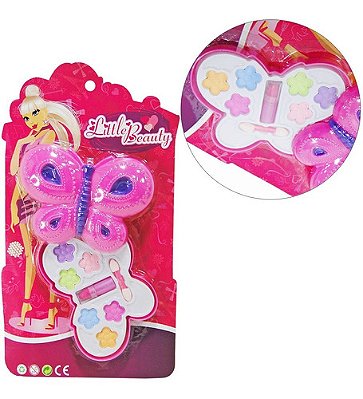 Kit Maquiagem Infantil Unicornio DiscoTeen Estojo Brinquedo - Kit