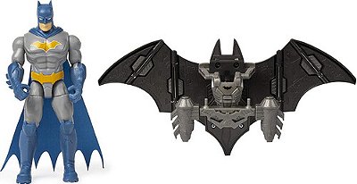Boneco Do Batman Figura De Luxo Mega Gear Com Armadura