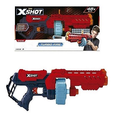 Pistola Crusher X-Shot 48 dardos