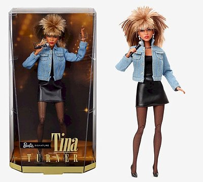 Boneca Barbie Signature Tina Turner - Edição De Colecionador