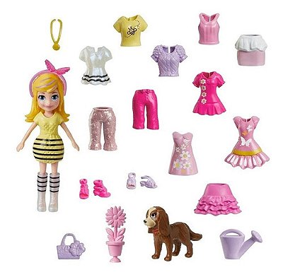 Playset - Polly Pocket - Polly e Shani - Caminhão de Sorvete