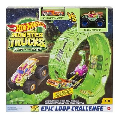 Pista e Carrinhos Hot Wheels Looping Triplo Fun 8599-7