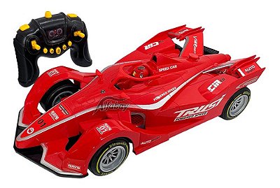 Carro De Corrida F1 Controle Remoto Sem Fio Recarregavel Rápido