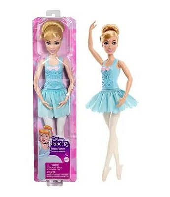Boneca Disney Princess Cinderela Bailarina Articulada 30cm