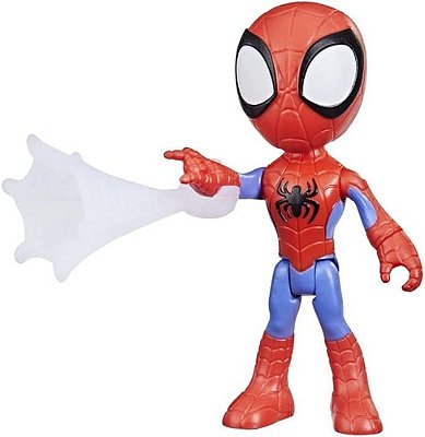 Boneco Marvel Spidey Homem Aranha 10 Cm - Amazing Friends