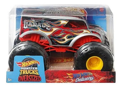 Hot Wheels Pista Monster Trucks Color Shifters Playset Mattel - HGV14