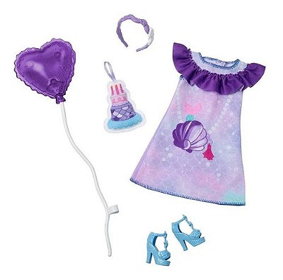 Boneca Barbie Closet Guarda Roupa De Luxo Roxo Com Boneca