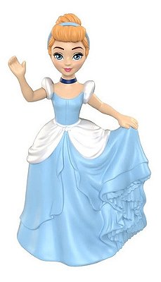 Mini Boneca Princesas Disney Cinderela- 7 Cm - Mattel