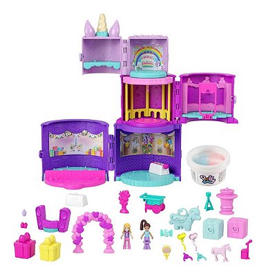 Boneca Polly Pocket Mini Aniversário De Bichinhos Magico - Alfabay