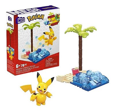 Brinquedo Pokemon - Surprise Attack Game Pikachu e Bulbasauro em