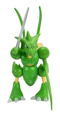 Boneco Figura De Acção Pokémon Scyther De Luxo