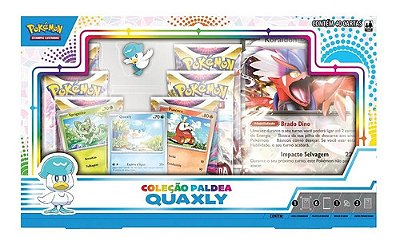 Pokémon Box Coleção Paldea Quaxly