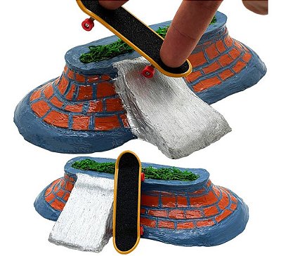 Pista Skate Park com 2 Skates de Dedo Prodeck Multikids - BR1801