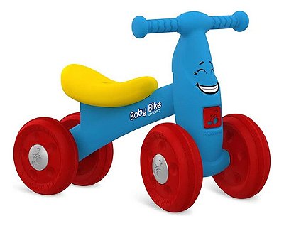 Baby Bike De Equilíbrio - Minha Primeira Bike - Bandeirante Azul
