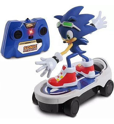 Sonic the Hedgehog Sonic 2 Movie - Sonic Speed RC Veículo Oficial