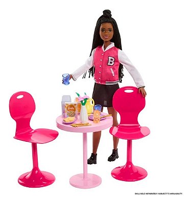 Boneca Barbie - Cenário Mesa De Café Da Manhã De Luxo