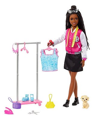 Kit 2molde Eu Estilista Roupa De Boneca Pra Barbie Faça Você