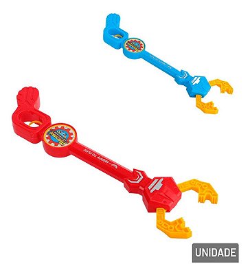 Garra Mecânica Infantil Pega Pega De Plástico 35,5cm Color