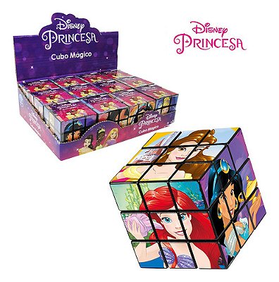 Cubo Mágico Das Princesas 3x3x3 Coloridos De 5,2cm