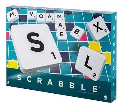 Jogo De Tabuleiro Scrabble  Tabuleiro 2 Em 1 Colaborativo