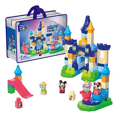 Mega Bloks Disney Construction Disney Magic Castle Número De Peças 100