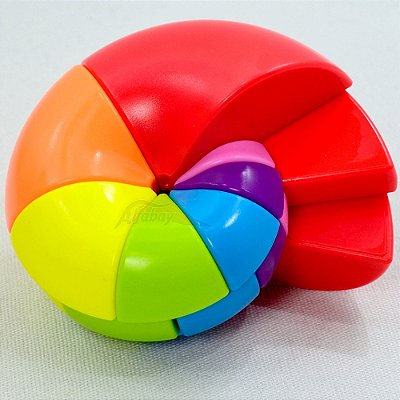 FanXin Nautilus Rainbow Cube Puzzle Stickerless