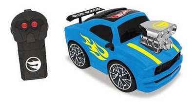 Carrinho controle remoto hot wheels turbo tumbling candide