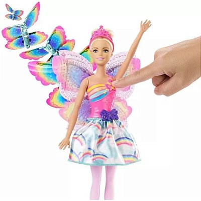 Barbie - Fada Asas Voadoras - Voa De Verdade - Mattel