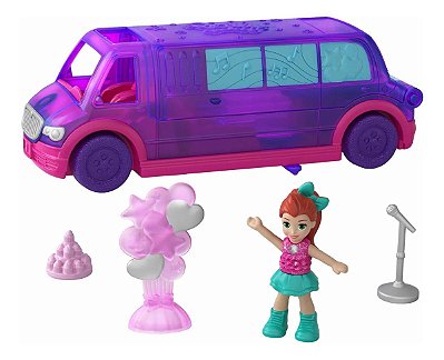 Boneca Polly Pocket E Seu Caminhão De Sorvetes Surpresas - Alfabay