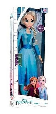 Boneca Elsa Que Canta, Vestido com Luz, Frozen 2, Mimo