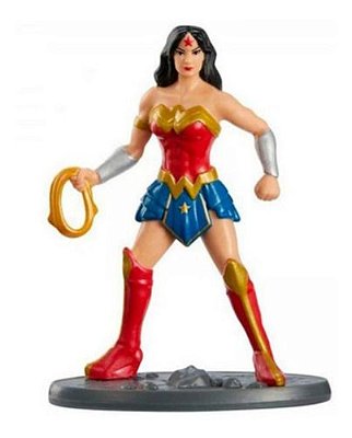 Boneco Mulher Maravilha Liga Da Justiça Mini 7 Cm