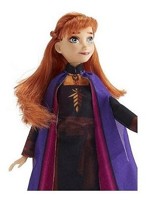 Boneca frozen 2 anna 55cm disney original baby brink 1741