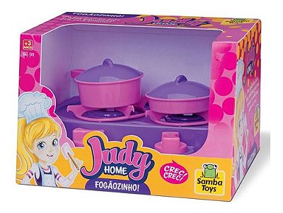 Brinquedo Fogãozinho Com Panela Da Judy Rosa