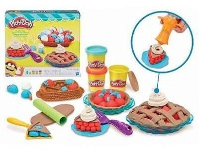 Massinha Play-Doh Mini Kit Cobertura Sorvete - F0654 - Hasbro, Massinha  branca e rosa