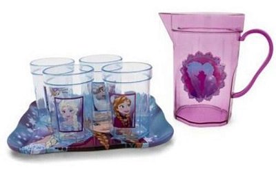 Kit Suco Magico - Refresco Disney Frozen Com Copos Garra