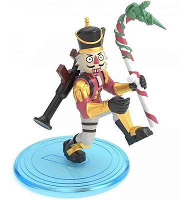 Boneco fortnite figura 4 com acessorios bandolier sunny