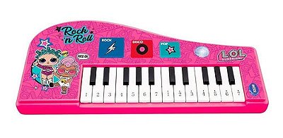 Teclado Infantil Com Microfone 37 Teclas - C 06 Musicas - Alfabay