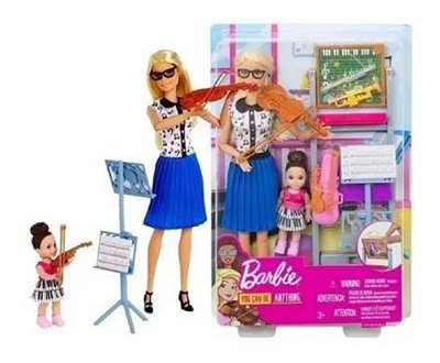 Carro Da Barbie Transformável Em Palco De Musica Com Bateria