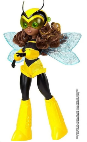Boneca Articulada Dc Comics Super Heroes Girls Bumblebee