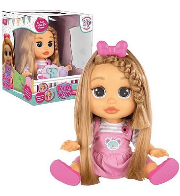 Baby Wow Mia Multikids C/ 25 Frases Cabelo Crescer