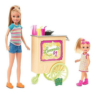 Barbie - Carrinho De Limonada Com Acessorios 2 Boneca