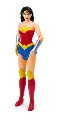 Boneca Mulher Maravilha Dc - Articulada 30 Cm - Wonder Woman