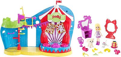 Polly Pocket - Casa Do Lago Da Polly Gigante C/ 36 Cm - Alfabay