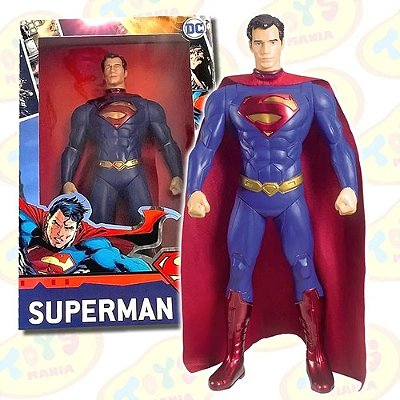 Boneco Articulado 45 Cm Superman - Dc Comics - Mimo Original