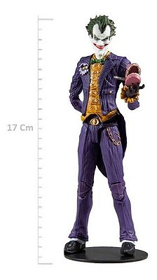 Boneco Coringa Arkham Asylum Dc Comics Multiverse Edção Luxo