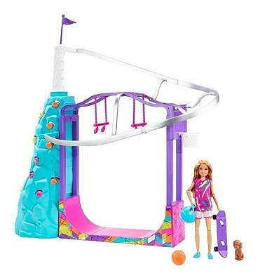 Playset Boneca Barbie Stacie Esportes Radicais Edição Luxo